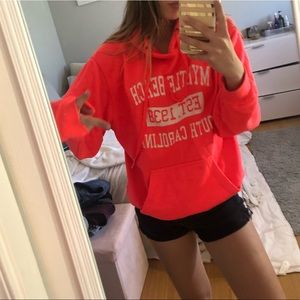 Neon beach hoodie